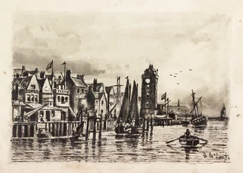 Het lage licht (North Shields)